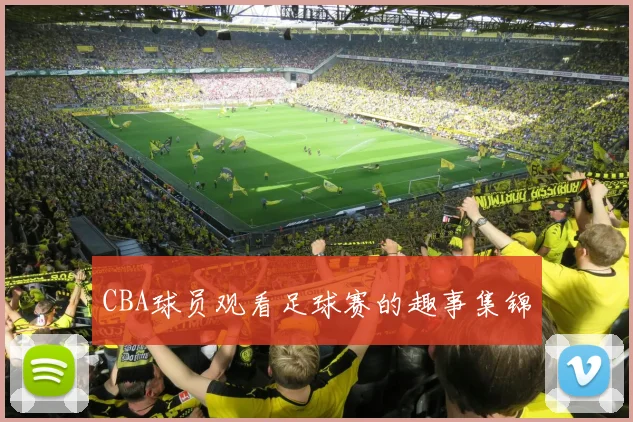 CBA球员观看足球赛的趣事集锦